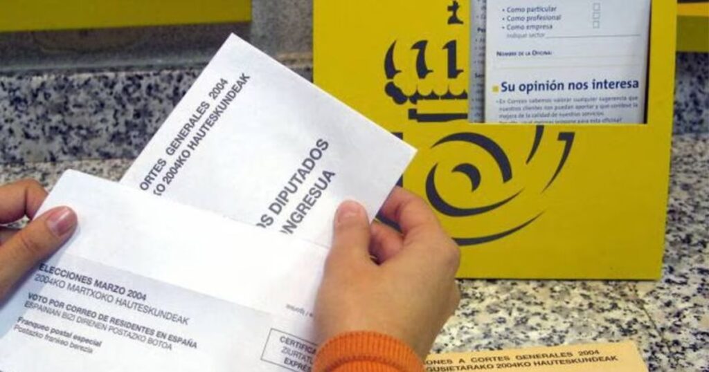 Elecciones en España: se multiplican las solicitudes de votos por correo